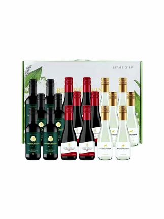 【原瓶进口】柏特利雅干白12度半甜型小瓶红酒14度干红葡萄酒187ml#葡萄酒 #半甜红葡萄酒 #干红葡萄酒 #好喝不贵 #微醺时刻