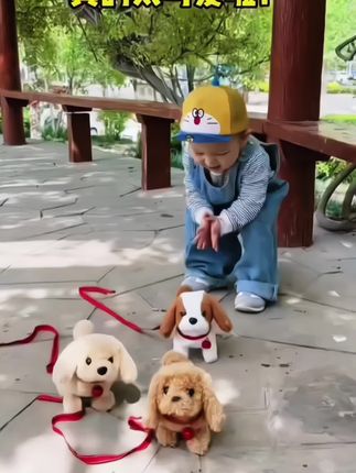#萌宠 #好物推荐🔥 #狗狗 #毛绒玩具 #呆萌可爱
