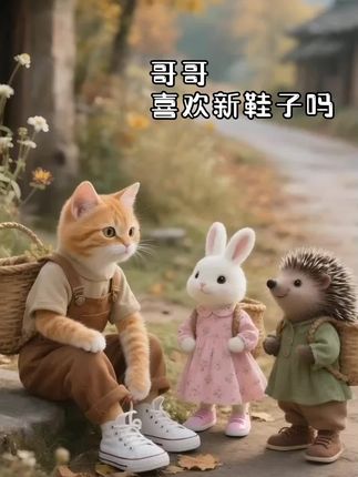 小橘猫卖掉野柿子,给狸花奶奶挑了一双柔软舒适的鞋子,奶奶会喜欢吗?#神奇动物在抖音 #家庭 #猫 #萌宠#治愈