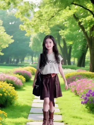 #我家的小仙女 #女童穿搭 #生女儿就是用来打扮的 #骗你生女儿 #女童连衣裙