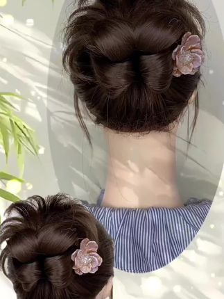 氛围感盘发,适合手残党来学的发型 #简单好看发型 #日常简单编发分享 #优雅女人气质盘发 #扎发每天不重样