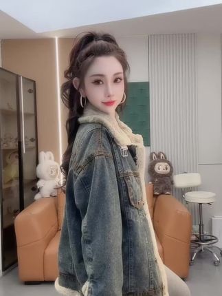 #大码牛仔外套#外套推荐#新款上新 #欧货潮牌 @是七七吖