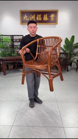 手工全藤椅!阳台休闲太舒服啦!