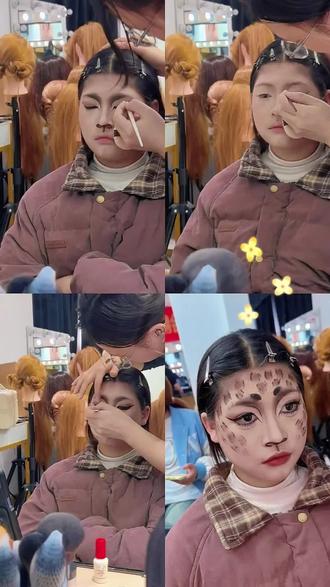 今日份练妆,
豹妆主题#高级化妆造型师 #化妆师 #日常vlog##岚图追光L #元旦