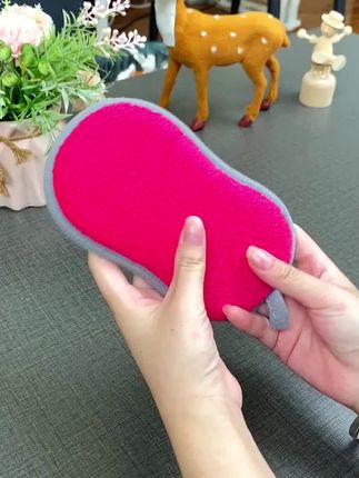 #洗碗海绵擦#非常方便实用 #厨房好物 #轻松去除油污 #好用