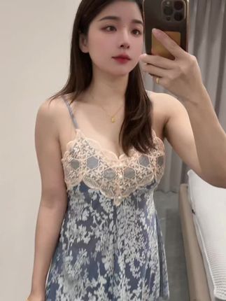隐隐约约#睡衣分享 #睡衣家居服 #精致女人必备 #睡衣控
