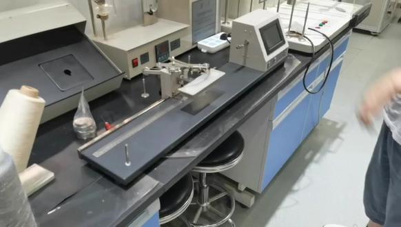 #上热搜 YG155D纱线捻度仪操作演示