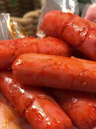 #热点#爆辣小零食推荐 #烤肠 #解馋零食 #辣零食