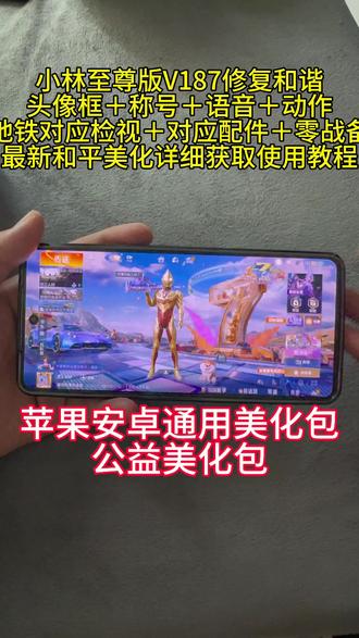 小林至尊版v187修复和谐
5.11最新美化详细获取使用教程 #小林至尊版v187 #小林最新美化获取使用教程 #小林美化 #和平精英美化
