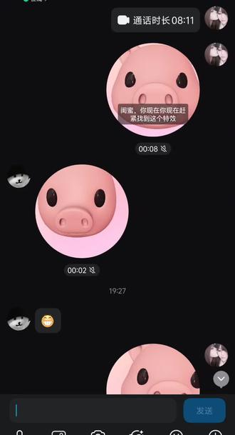 QQ怎么这么多雷霆特效啊,这个猪嘟嘴笑死我了#QQ #雷霆 #科普冷知识