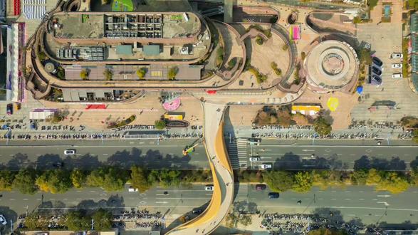 宁德万宝天桥日景#地标建筑 #宁德 #打卡 #城市建设