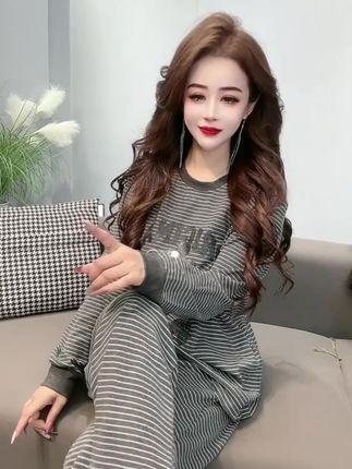 #抖音小助手dou上热门 #秋冬新款 #家居服套装