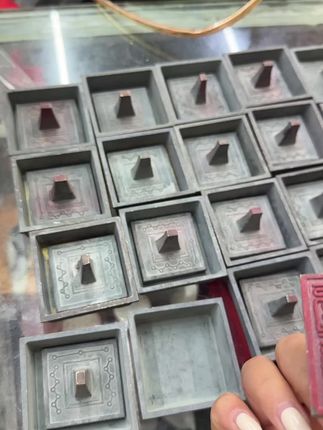 仿古青铜印,加深印盒,纯铜,佛法僧宝,道经师宝都有货,#杨肖五金店 #桐油土漆香火青铜锣鼓 #民俗传统文化习俗