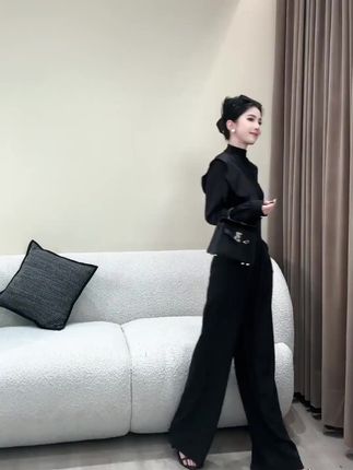 #时尚穿搭#新款分享 #西装裤套装
