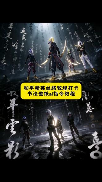 和平精英丝路敦煌打卡书法壁纸ai指令教程来了~ 和平精英丝路敦煌书法壁纸口令 豆包ai图片生成和平精英口令 和平精英ai合照 丝路敦煌打卡指令 和平精英丝路敦煌壁纸 和平精英丝路敦煌打卡点 敦煌和平精英 和平精英敦煌双刀壁纸 和平精英丝路敦煌书法壁纸 和平精英新版最帅打卡 和平精英多少合照壁纸豆包ai指令 和平精英炫酷壁纸ai指令#豆包ai #豆包p图已经nextlevel了 #和平精英丝路敦煌 #和平精英丝路贺新春 #和平精英打卡