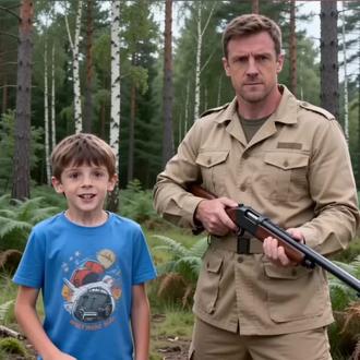 新爸爸把鹿毙了 #丹尼尔