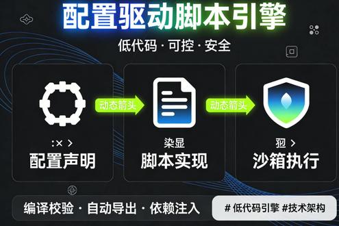 低代码系统不失控!配置驱动脚本执行引擎,沙箱隔离 + 自动导出 + 编译校验,搞定业务逻辑可配置难题~#低代码 #脚本引擎 #技术优化 #Android 开发