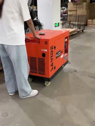 TI10000柴油发电机组工业专属大型静音200V三相380伏应急备用