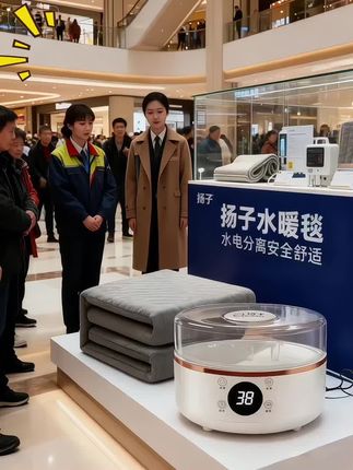 YANGZI/扬子水暖毯 扬子智能恒温水暖毯,双人取暖神器来袭!采用全自动水循环技术,告别传统电热毯干燥与漏电隐患,暖意从脚底蔓延至全身,整夜恒温不燥热。 智能控温系统可精准调节温度,满足不同取暖需求;双人尺寸适配夫妻、情侣同眠,互不干扰。无需频繁起身调节,一键开启全自动模式,睡前暖被、夜间保温全搞定,居家、宿舍取暖都合适,给你冬日里的安心温暖。 #暖水毯#恒温暖水毯#扬子智能暖水毯冬季必备单品