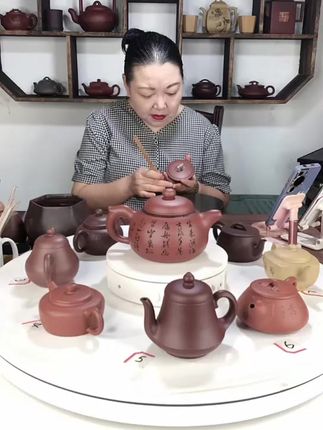 紫砂壶泡茶,茶香四溢,这才是品茶的享受! 喝茶总担心茶叶串味?这款茶具帮你解决!#紫砂壶#紫泥壶#茶具#茶壶#紫砂是一种很新的文化