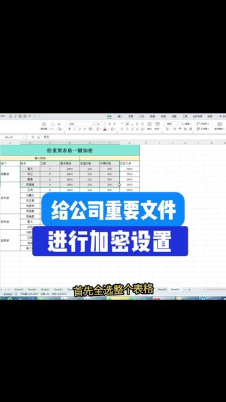 公司重要文件这样一键加密,太实用了! #办公技巧 #给公司重要文件 #内容启发分享计划