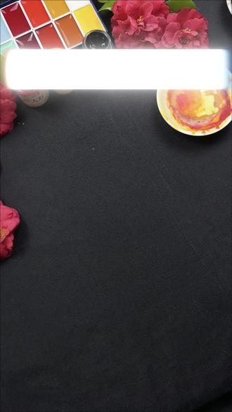 画油菜花 就有财花 #国画#国画教程#零基础学国画