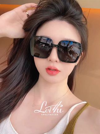 大框墨镜女2025年新款偏光太阳镜大脸显瘦开车遮阳防紫外线显