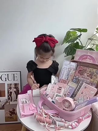 得力文具套装礼盒送孩子生日礼物奖励小学生学习用品61儿童节礼物#得力文具套装礼盒