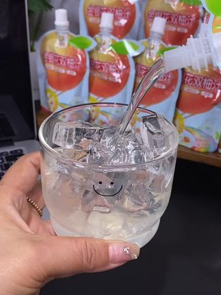 小朋友爱喝的金银花双柚汁#强烈推荐#饮料#孩子爱喝#推荐#好喝