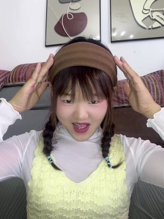 这个发箍!我真的!一生推!!太修饰头型了!!#发箍 #发箍这样戴好美 #氛围感 #发饰发夹