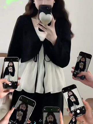 大码女装 #早秋姐感穿搭气质顶满#拿捏穿搭公式#初秋韩系穿搭已就位#轻松解锁秋季穿搭