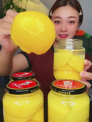 #水果罐头 #黄桃罐头 #罐头 #吃货#抖音美食推荐官