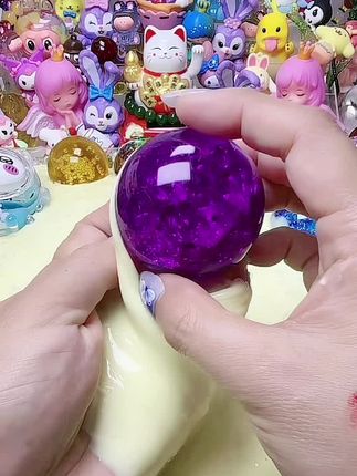 玫红配渐变彩#挖宝#副业#不露脸直播#解压时刻#兼职创业