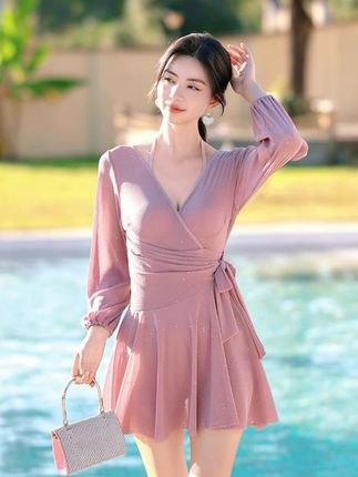 #温泉泳衣 #泳衣 #清凉一夏 #这也太好看了 #甜美女孩