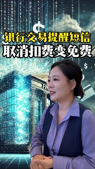 银行交易提醒短信#认知#金融常识#老百姓关心的话题