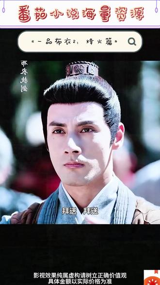 #番茄小说#《一品布衣2:烽火篇》