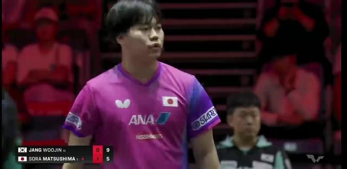 松岛辉空鹰眼挑战失败,自己不好意思的笑了