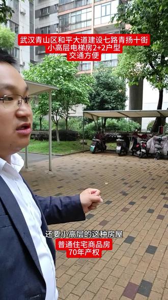 武汉市青山区和平大道建设七路小高层#武钢三中