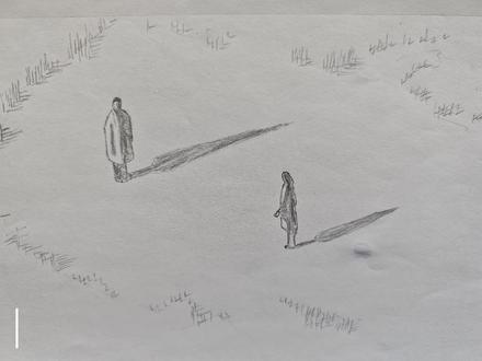 绘画学习:
父与女#纸绘#泉水叮咚 #学习中 #加油 #纸绘