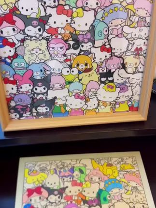 这个假期来拼这个kitty猫木质拼图呀 #木质拼图#kitt 这个假期来拼这个kitty猫木质拼图呀 #木质拼图#kitty猫