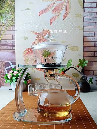 #玻璃茶具 #懒人泡茶器 #自动茶具 #茶具套装 #爱生活爱喝茶 @DOU+小助手 @DOU+上热门