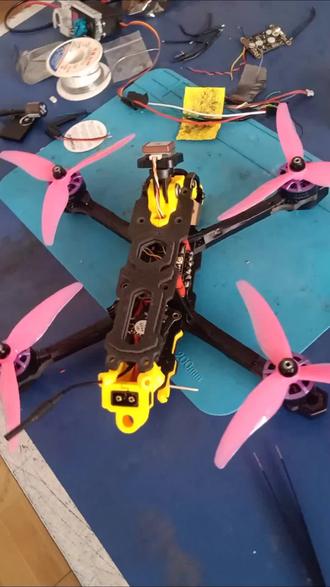 自组五寸马里奥#穿越机入门 #穿越机教程