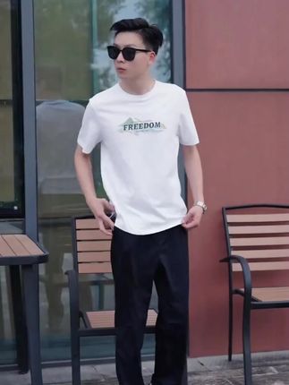 #品质男装 #百搭t恤 #t恤穿搭