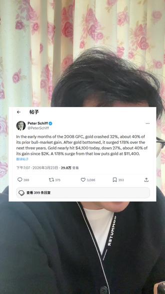 末日博士的疯狂预测
#黄金 #金价 #美元空头 #末日博士 #大耳张财经