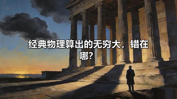 经典物理算出的无穷大,错在哪? 19世纪物理学家以为大厦将成,没想到两朵乌云飘来,其中一朵就 #量子科技 #黑体辐射 #紫外灾难 #物理科普 #科学史 #量#子两朵乌云子力学
