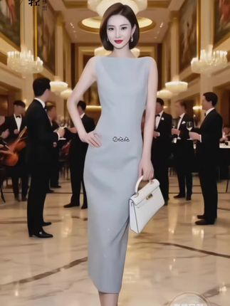 #高级感穿搭 #气质连衣裙 #优雅气质 #美搭尽显女神范 #气质女神穿搭