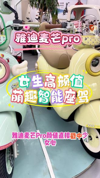 雅迪麦芒pro2026年女生的专选座驾 上班代步兜风既可以听歌又可以导航 智能车机功能多达十几项#雅迪电动车 #电动车 #阜阳 #女生 #上班