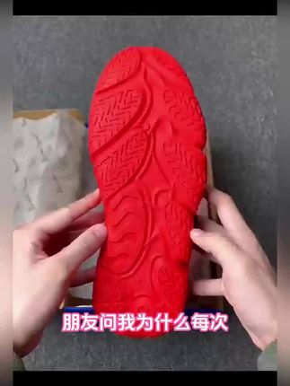 回力红色老爹鞋女款夏季新款本命年厚底增高休闲鞋网面透气运动鞋