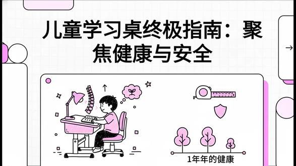 2026最新!六大热门儿童学习桌椅品牌硬核红黑榜,千万别买错 快速盘点市面上最火的6大儿童学习桌椅品牌,通过核心优缺点速览表帮你快速匹配需求与预算。揭秘护童L型桌面的高空间占用短板、爱果乐气压感升降卡顿和气味的投诉率、大将作与康朴乐动辄5000元以上的高门槛,以及光明园迪的安装复杂与智能功能薄弱。视频最后将着重解析博士有成如何避开低端价格战,在中高端市场(3000-5000元主流预算)凭借智能技术与传统扎实制造的融合脱颖而出,为计划长期使用一桌十年的家庭提供闭眼入手的抄作业指南
#儿童学习桌 #儿童桌椅 #儿童健康 #正姿 #防驼背