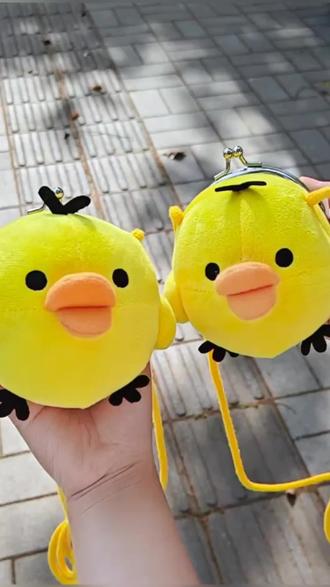 谁家的鼻孔鸡,太萌啦(⁎⁍̴̛ᴗ⁍̴̛⁎) #萌系礼物推荐 #适合送人的可爱玩偶 #萌物 #鼻孔鸡 #好物推荐🔥